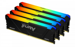 Pamięć DDR4 Fury Beast RGB 128GB(4*32GB)/3600 CL18 | KF436C18BB2AK4/128 | 740617337389