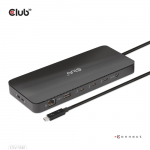 Club3D Thunderbolt4 11-in-1 Dockingstation 2 Displays  St/Bu retail | CSV-1581 | 8719214472603