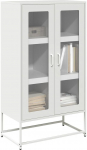 Komoda biała 68x39x123 cm stal | 853361 | 8721158371959