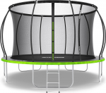 Trampolina ogrodowa Zipro Jump Pro Premium z siatką wewnętrzną 12FT 374cm | Trampoliny | 5907783039454