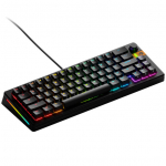 Klawiatura Glorious GMMK 3 HE 65 % Custom Gaming-Tastatur - Pre-Built, ANSI (US), Fox HE Switches, Black | GLO-KB-GMMK3-65-PB-HE-W-BLK-US | 840408300087