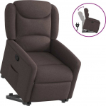 vidaXL vidaXL Reguleeritav lahtik&auml;iv tugitool, Dark Brown, riidega polsterdatud | 3303199 | 8721102961816
