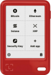 Ledger Ledger Nano Gen 5 Cherry Red Kr&uuml;ptorahakott riistvaraline koos taastamisv&otilde;tmega | LEDGERNANO-5-CR-RK | 3760027786314
