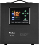 UPS Rebel varutoite Rebel POWER-2200-LFP4 - puhta siinuslainega inverter ja 12V laadimisfunktsioon 230V 2200VA/1600W | RB-4031 | 5901890135696