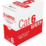 Q-Lantec UTP kaabel kat.6 PVC Eca - 10 aastat garantiid | KIU6PVC305Q