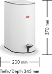 Jalglukuga pr&uuml;gikast Wesco Black (171311-73) | 171311-73 | 4004519114292
