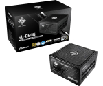 Asrock Steel Legend SL-850G (Black, 1x 12-Pin High Power GPU, 2x PCIe, Kabelmanagement, 850 Watt) | 90-UXS085-GFEAAA | 4710483949050