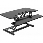 BakkerElkhuizen BakkerElkhuizen Adjustable Sit-Stand Desk Riser 2, Freestanding, 15 kg, Height adjustment, Black | BNEASSDR2B | 8719274672067