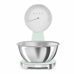 SMEG ANALOG AND DIGITAL KITCHEN SCALE PASTEL GREEN KSF01PGWW | 8017709344528 | 8017709344528