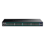 TRENDnet 52-Port Gigabit Web Smart 740W PoE+ Switch 10G SFP+ | TPE-3524SF | 0710931162523