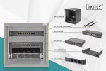 DIGITUS Netzwerk-Set 254 mm (10")-6HE, 312x300mm (B x T) | DN-10-SET-1-B | 4016032477495