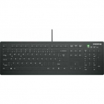 Klawiatura Cherry CHERRY Keyboard AK-C8112 Medical corded sealed [DE] black IP68 kabelgebunden, vollversiegelt, IP68 | AK-C8112-US-B/DE | 7061111384628