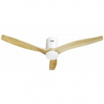 Hombli smarter Deckenventilator mit Licht, White & Light Wood | HBCF-0139 | 8721022291468