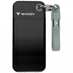V&auml;line SSD-ketas Verbatim Pocket SSD 512GB - v&otilde;tmehoidja USB-C 3.2 gen.2 kaabliga Black-Grey 32282 | 32282