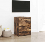 vidaXL TV-kapp, suitsutatud tamm, 40x35x54 cm | 861773 | 8721158706928
