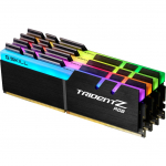 G.Skill DIMM 64 GB DDR4-3600 (4x 16 GB) Quad-Kit (Black, F4-3600C16Q-64GTZRC, Trident Z RGB, INTEL XMP) | F4-3600C16Q-64GTZRC | 4713294223517