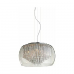 Rippvalgusti Azzardo REGO modernne glamour kroom (AZ0999) | AZ0999