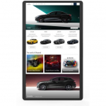 Monitors ALLNET  ALLNET High Performance Display 21 Zoll. Android 12. RK3588S2. NFC. PoE. HDMI In. Farbe schwarz | Rocket 210-B S2 | 4038816235213