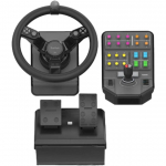 Logitech G Saitek Farm Sim Controller (Black/Gray, Bundle f&uuml;r schwere Maschinen) | 945-000062 | 5099206081949