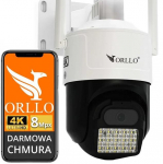 Kamera IP ORLLO Z17 Ultra 4K zewnętrzna obrotowa GSM na kartę SIM | Z17 Ultra 4K | 5906412975941