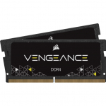 Corsair SO-DIMM 32 GB DDR4-2400 (2x 16 GB) Dual-Kit (Black, CMSX32GX4M2A2400C16, Vengeance) | CMSX32GX4M2A2400C16 | 0843591088541
