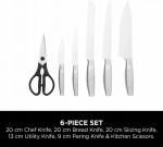 Ninja StaySharp 6 piederumi nerusejosa terauda/melna - Nazu komplekts K62006EUUK (622356276269) | K62006EUUK | 622356276269