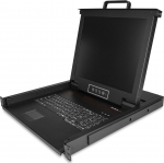 CONSOLE KVM PER ARMADIO RACK VGA - | RKCONS1701 | 0065030872522