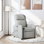 vidaXL vidaXL Kokkupandav massaažitool, hall, riidega polsterdatud | 4015541 | 8721158335470