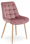 Leobert Tugitool BERA - samet Dark pink / tamm jalad x 4 | 5903332096473 | 5903332096473