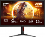 Monitor AOC AOC G4 C27G4Z2 arvutimonitor 68,6 cm (27") 1920 x 1080 px Full HD LCD Black, Red | C27G4Z2 | 4038986183499