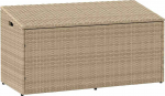 Aiat&ouml;&ouml;riistade kast vidaXL beež 110x50x58 cm pol&uuml;rattan | 4104072 | 8721158667052