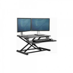 Fellowes Stanowisko do pracy stojąco-siedzącej 114.3x800.1x612.8 Fellowes Sit-Stand Corsivo 8091001 czarne | 8091001 | 043859751495