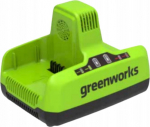 Greenworks 60 V laadija 6 A kahepesaga G60x2UC6 (GR2939807) | GR2939807 | 6952909072227