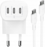 Laadija Belkin Boost Charge 3x USB-C (WCC002VF2MWH-B6) | WCC002VF2MWH-B6 | 745883860074