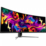 MSI MPG 491CQPDE QD-OLED (124.5 cm (49 Zoll), Black, DQHD, QD-OLED, Curved, Adaptive-Sync, 144Hz Panel) | 9S6-3FA84T-008 | 4711377157520