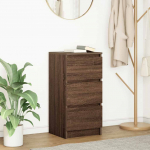 vidaXL Komoda Brązowy Dąb 37,5x35x76 cm Drewno klejone | 861730 | 8721158706492