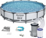 Bestway Basen stelażowy Steel Pro Max 427cm 9w1 (56595) | 56595
