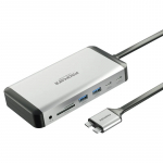 PROMATE VersaHub-MST 13-in-1 Dual USB-C Multimedia Hub / Dual 4K HDMI / USB3.0 / 150W | VERSAHUBMST | 6959144061900