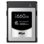 Karta Wise CFX4-B CFexpress 660 GB  (WI-CFX4-B660PM2) | WI-CFX4-B660PM2 | 4712968958106