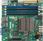 Supermicro Mainboard A2SDi-4C-HLN4F mini-ITX Atom C3558 (4C/4T) 2.2 GHz Single | MBD-A2SDI-4C-HLN4F-O | 672042268474