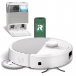 Robot sprzątający iRobot Roomba Plus 505 Combo Robot + AutoWash Dock, Bagless, White, Round, 3 wheel(s), Charging, Purification, Roller brush & Side brush | N185240 | 5061042263063