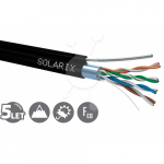 Solarix outdoor kabel instalacyjny FTP CAT5e przew&oacute;d PE 305m/box konsolowe SXKD-5E-FTP-PE-SAM | SXKD5EFTPPESAM | 8595684701319