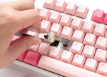 Ducky One 3 Gossamer TKL Pink Gaming Keyboard - MX-Speed-Silver (US) | GATA-2388 | 4711394380086