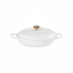 Malmpott madal 30cm / 3,5L valge | 02731549 | 0024147315490