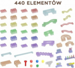 Masterkidz Zestaw Konstrukcyjny - Tablica STEM 440 element&oacute;w (ME15143) | 6955920015143 | 6955920015143
