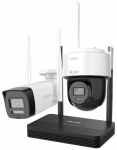 Salvestusseade HiLook DS-J142I(STD)/IKS-2044BPH-PH/W - HiLook 4MP H.265 &uuml;ks bullet-kaamera + &uuml;ks PT Dome WiFi NVS komplekt IKS-2044PH-PH/W (6942160489568) | IKS-2044PH-PH/W | 6942160489568