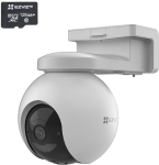 IP-kaamera EZVIZ EB8 4G koos microSD m&auml;lukaardiga 128GB | CS-EB8 (3MP,4GA) | 6941545614625