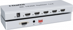 PremiumCord HDMI 2.1 jagaja 1-4 porti, 8K@60Hz, 4K@120Hz, 1080p, HDR | khsplit4p | 8592220024079
