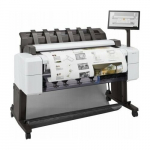 Ploter HP HP DesignJet T2600 PostScript - 914 mm (36") Multifunktionsdrucker - Farbe - Tintenstrahl - 914 x 8000 mm, 610 x 15000 mm (Original) - Rolle (91,4 cm x 91,4 m), 914 x 1219 mm (Medien) - bis zu 0.32 Min./Seite (Drucken) - 1 Rolle - Gigabit L ...