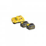 Dewalt Zestaw XR Flexvolt ładowarka DCB118 + 2 akumulatory DCB546 XR Flexvolt 6.0Ah (DCB118T2) | DCB118T2 | 5903755111302